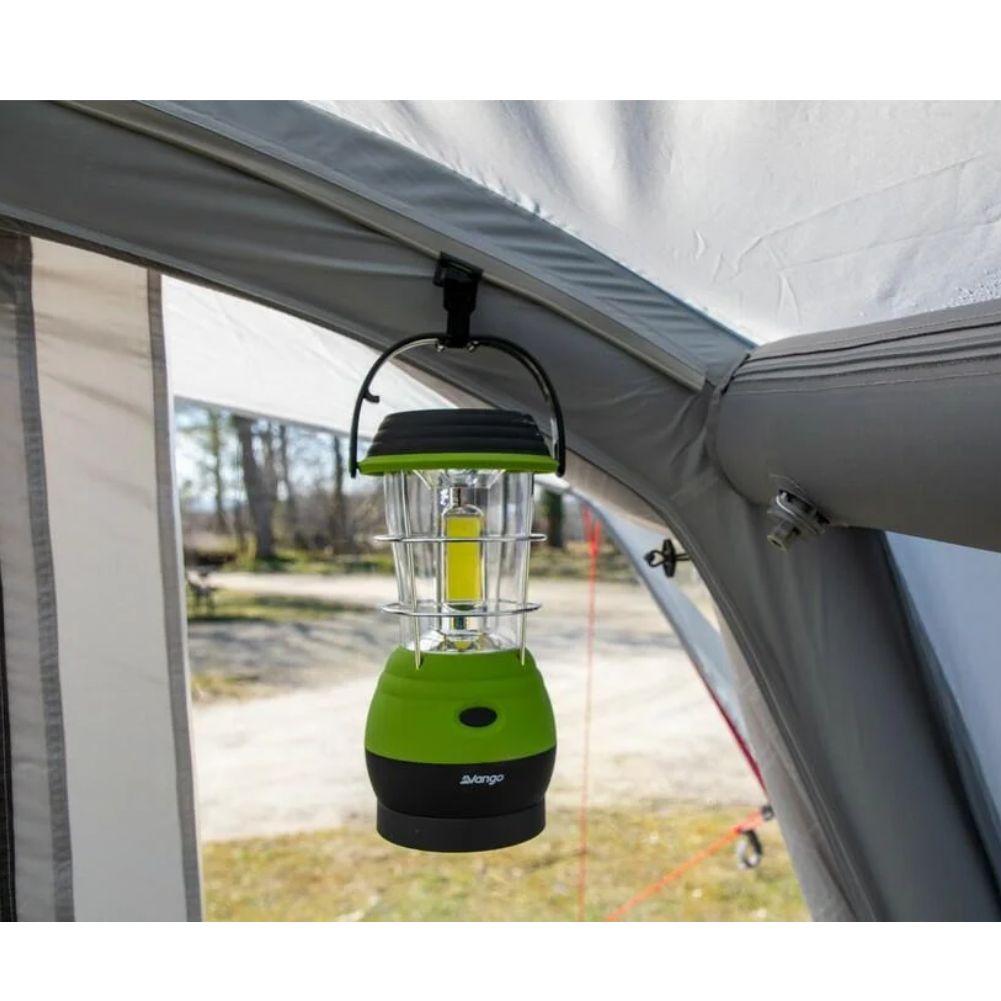 Vango Lunar 250 Eco Rechargeable USB Camping Lantern hanging