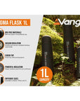 Vango Magma Vacuum Flask - Hot and Cold