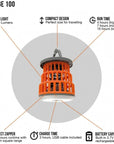 Vango Midge 100 Camping Lantern info
