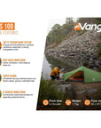Vango Nevis 100 Tent - 1 Person Trekking Tent (Pamir Green) more info