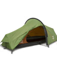 Vango Nevis 100 Tent - 1 Person Trekking Tent (Pamir Green) door open