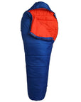 Vango Nitestar Alpha 250 Trekking Sleeping Bag (Classic Blue) flap open