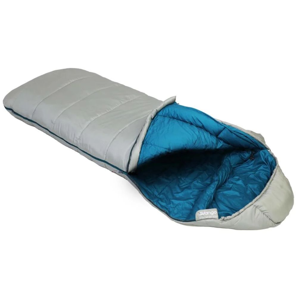 Vango Nitestar Alpha 300 Quad Sleeping Bag (Fog) angkle flap top