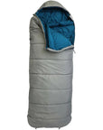 Vango Nitestar Alpha 300 Quad Sleeping Bag (Fog) flap open