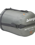 Vango Nitestar Alpha 350 Sleeping Bag (Fog) packed up angle