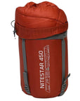 Vango Nitestar Alpha 450 Sleeping Bag (Harissa) open bag
