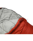 Vango Nitestar Alpha 450 Sleeping Bag (Harissa) close up