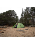 Vango Scafell 300 Tent - 3 Man Trekking Tent man sitting
