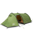 Vango Scafell 300+ (Plus) Tent - 3 Man Trekking Tent (2025) door open