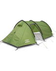 Vango Scafell 300+ (Plus) Tent - 3 Man Trekking Tent (2025) angle view outer