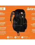 Vango Trail 20 Rucksack (2023) info