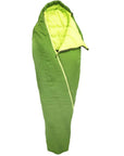 Vango Zenith 300 Eco Sleeping Bag (Peridot Green) flap open