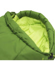 Vango Zenith 300 Eco Sleeping Bag (Peridot Green) top view