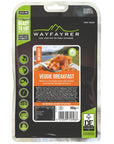 Wayfayrer Vegetarian All Day Breakfast - Outdoor Camping Ready to Eat Meal Pouch