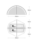 Wild Country Helm Compact 2 Tent - Sizes