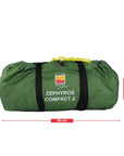 Wild Country Zephyros Compact 2 V3 Tent - Packed Measurements