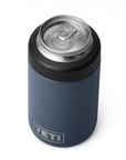 YETI Rambler 12oz Colster Can Insulator (Navy) with a can