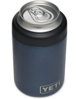 YETI Rambler 12oz Colster Can Insulator (Navy) angother angle with can