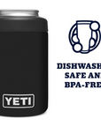 YETI Rambler 12oz Colster Can Insulator (Black) dishwash