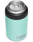 YETI Rambler 12oz Colster Can Insulator (Seafoam) top angle