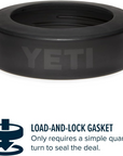YETI Rambler 12oz Colster Can Insulator (Seafoam) lid