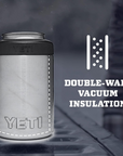 YETI Rambler 12oz Colster Can Insulator (Seafoam) double wall