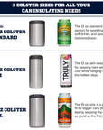YETI Rambler 12oz Colster Can Insulator (White) sizes