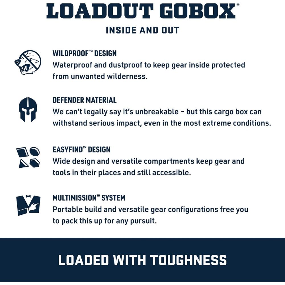 Yeti LoadOut GoBox 30 Gear Case (Charcoal)