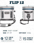 Yeti Hopper Flip 12 Soft Cooler (Charcoal)