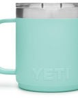 Yeti Rambler 10 OZ Mug (Seafoam) back