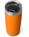 Yeti Rambler 10 OZ Tumbler (King Crab) top angle