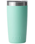Yeti Rambler 10 OZ Tumbler (Seafoam) back