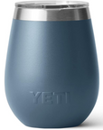 Yeti Rambler 10 OZ Wine Tumbler (Navy) back