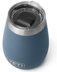 Yeti Rambler 10 OZ Wine Tumbler (Navy) top angle