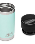 Yeti Rambler 12 OZ Bottle With Hotshot Cap (Seafoam) lid