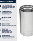 Yeti Rambler 12 OZ Bottle With Hotshot Cap (Navy) inside