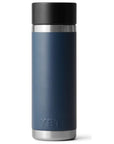 Yeti Rambler 18 OZ Bottle With Hotshot Cap (Navy) back