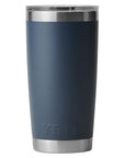 Yeti Rambler 20 OZ Tumbler (Navy) back
