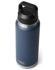 Yeti Rambler 26 OZ Bottle With Chug Cap (Navy) top angle