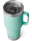 Yeti Rambler 30 Oz (887 Ml) Travel Mug (Seafoam)
top angle