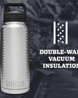 Yeti Rambler 36 OZ Bottle With Chug Cap double wall