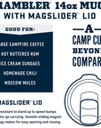 Yeti Rambler Mug 14OZ (Navy) magslider