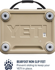 Yeti Roadie 24 Cool Box base