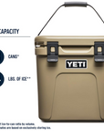 Yeti Roadie 24 Cool Box handle up