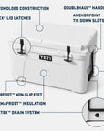 Yeti Tundra 45 Cool Box (Tan) info