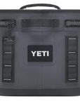 Yeti Hopper Flip 8 Soft Cooler (Charcoal) back view