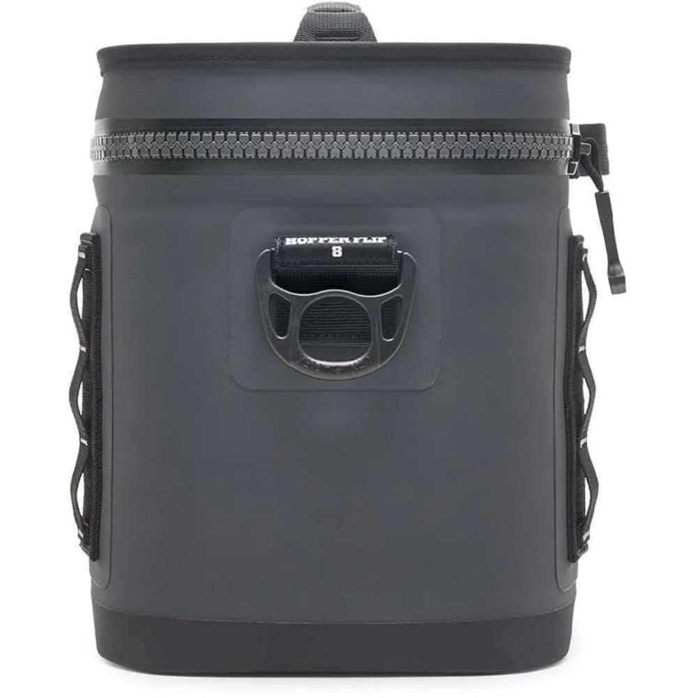 Yeti Hopper Flip 8 Soft Cooler (Charcoal) side view