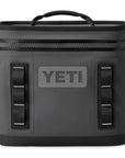 Yeti Hopper Flip 8 Soft Cooler (Charcoal) front no strap