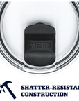 Yeti Rambler 10 OZ Mug (Navy) lid