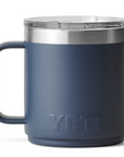 Yeti Rambler 10 OZ Mug (Navy) back